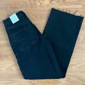 NWT ZARA wide leg jeans size 32/0
